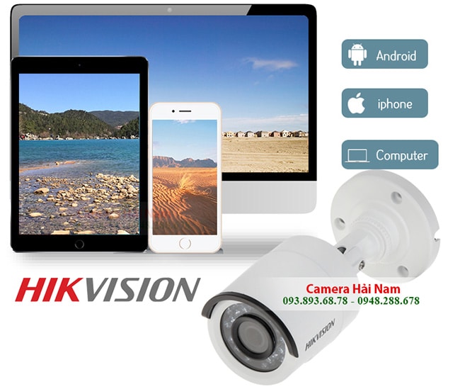 Camera Hikvision 1MP HD 720P model DS-2CE16C0T-IRP