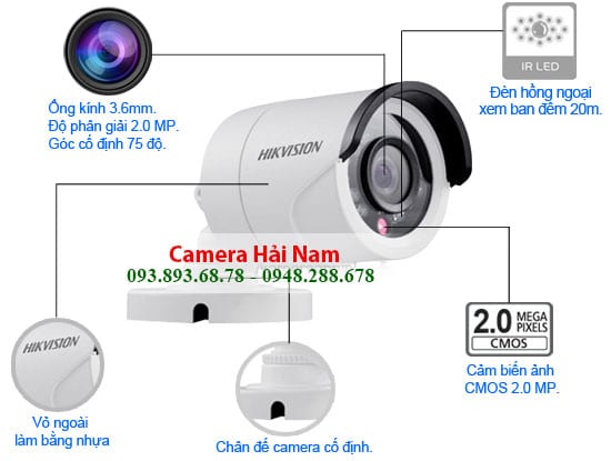 camera Hikvision DS-2CE16D0T-IRP