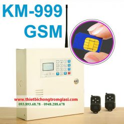 Thiết bị chống trộm hồng ngoại Komax KM-999GSM cao cấp chất liệu vỏ sắc siêu bền từ Hàn Quốc