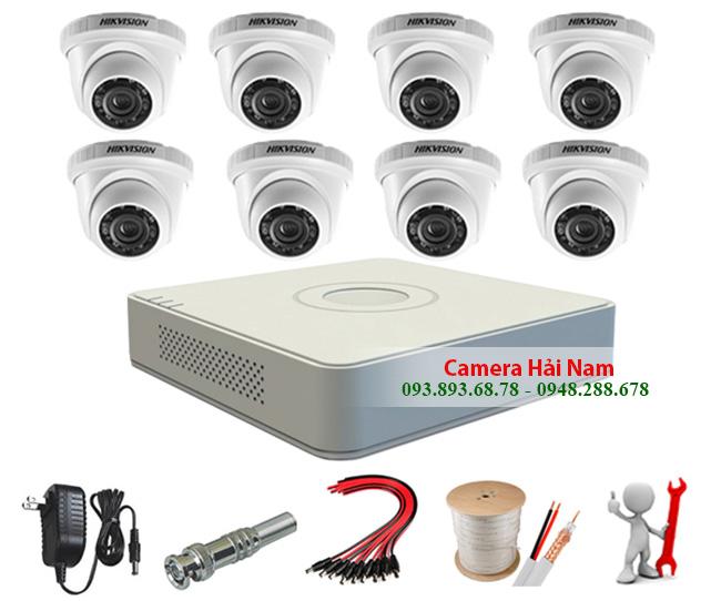 Camera Hikvision DS-2CE56D0T-IR 2MP Full HD 1080P dome hồng ngoại 20m