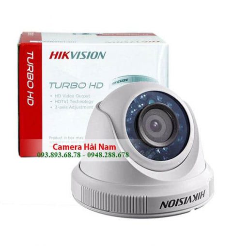 Camera Hikvision DS-2CE56D0T-IR 2MP Full HD 1080P dome hồng ngoại 20m