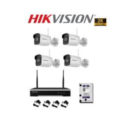 Bộ Kit Camera Hikvision 4MP Không Dây Siêu Nét, Giá Rẻ