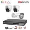 Trọn bộ 3 Camera IP Hikvision ColorVu 2MP